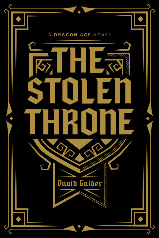 Book cover for Dragon Age: The Stolen Throne Deluxe Edition