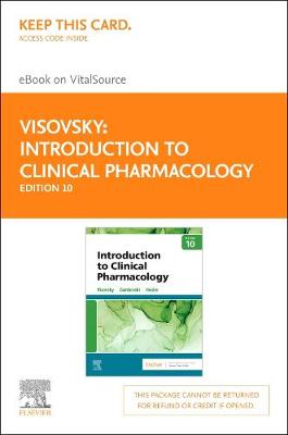 Book cover for Introduction to Clinical Pharmacology Elsevier eBook on Vitalsource (Retail Access Card)