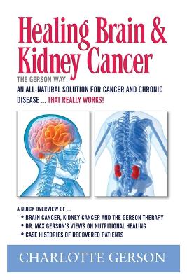 Book cover for Healing Brain and Kidney Cancer - The Gerson Way