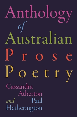 Book cover for The Anthology of Australian Prose Poetry