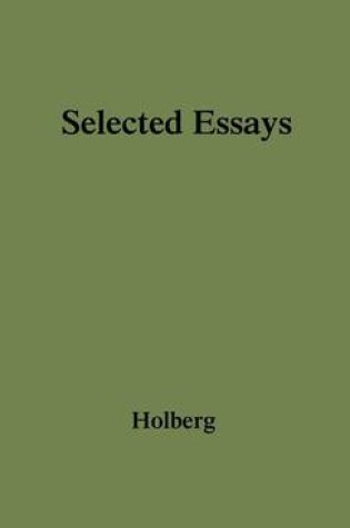 Cover of Selected Essays of Ludvig Holberg