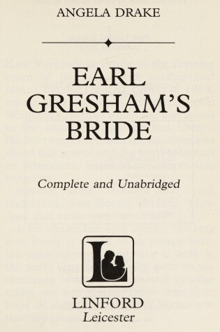 Cover of Earl Gresham's Bride