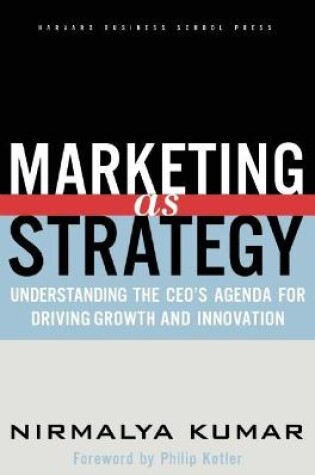 Cover of Marketing As Strategy