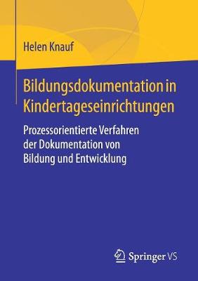 Book cover for Bildungsdokumentation in Kindertageseinrichtungen