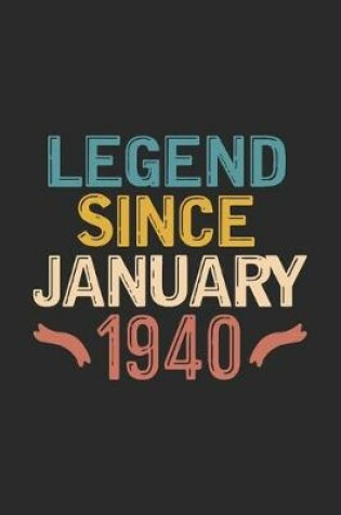 Cover of Legend Since January 1940