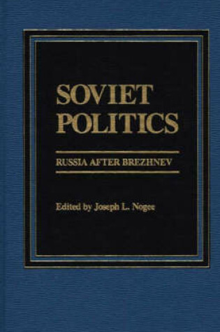 Cover of Soviet Politics