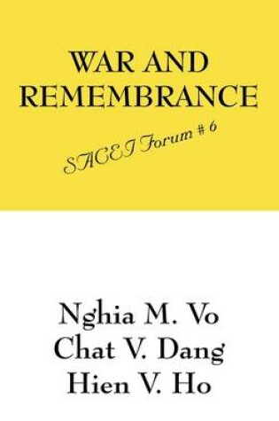 Cover of War and Remembrance