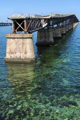 Book cover for Abandoned Railroad Bridge in Key West Florida Journal