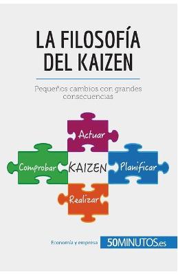 Book cover for La filosofía del Kaizen