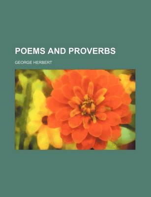 Book cover for Poems and Proverbs