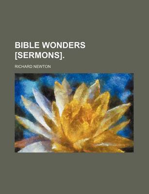 Book cover for Bible Wonders [Sermons].