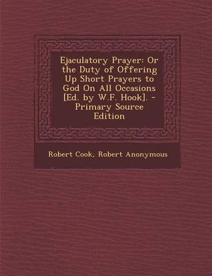 Book cover for Ejaculatory Prayer