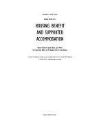 Cover of Housing Benefit and Supported Accommodation