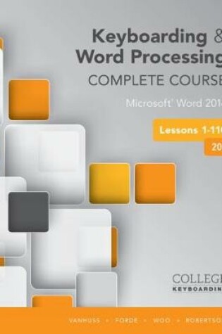 Cover of Keyboarding and Word Processing Complete Course Lessons 1-110