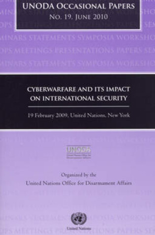 Cover of UNODA Occasional Papers