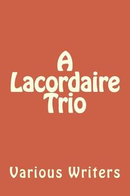 Book cover for A Lacordaire Trio