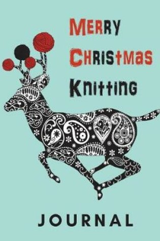Cover of Merry Christmas Knitting Journal