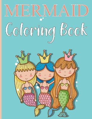 Book cover for Mermaid Coloring Book