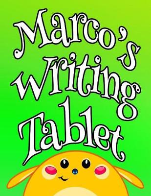 Book cover for Marco's Writing Tablet