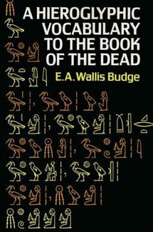 Cover of Hieroglyphic Vocabulary to the Book of the Dead