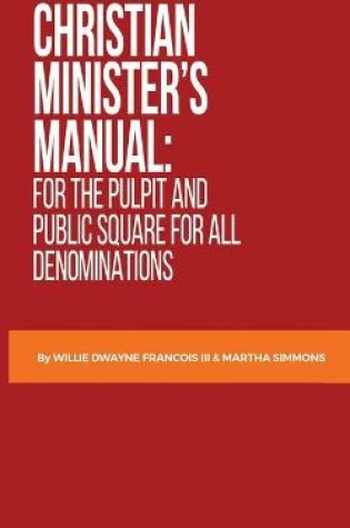 Cover of Christian Minister's Manual