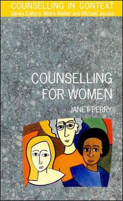 Book cover for COUNSELLING FOR WOMEN