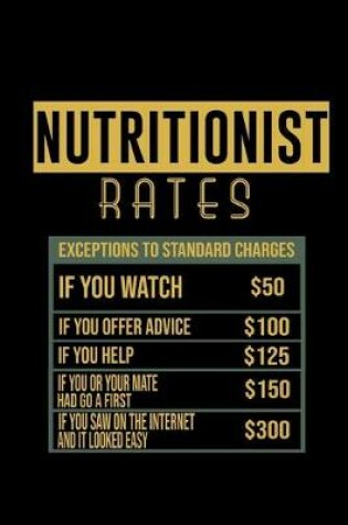 Cover of Nutritionist rates