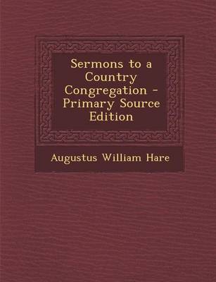 Book cover for Sermons to a Country Congregation