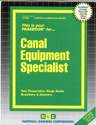 Book cover for Canal Equipment Specialist