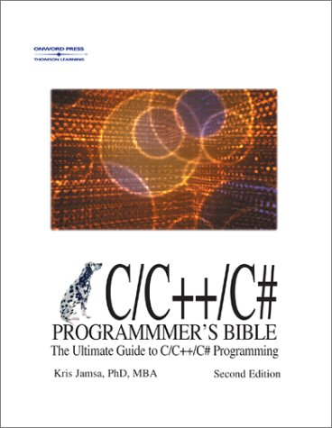 Book cover for Jamsa's C/C++/C# Programmer's Bible