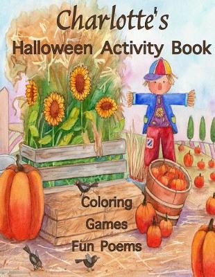 Book cover for Charlotte's Halloween Activity Book