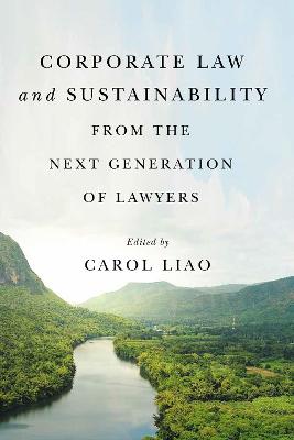 Cover of Corporate Law and Sustainability from the Next Generation of Lawyers