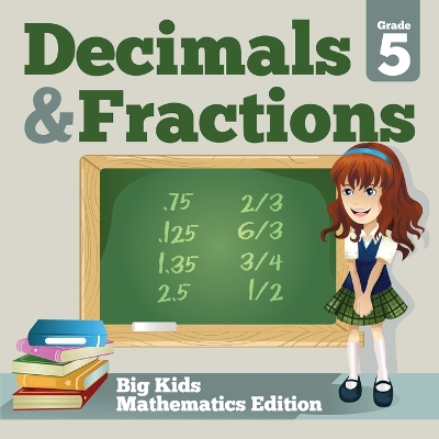 Book cover for Grade 5 Decimals & Fractions