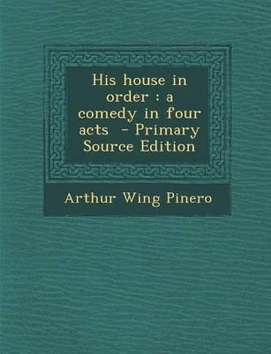 Book cover for His House in Order