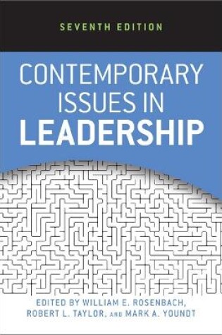 Cover of Contemporary Issues in Leadership