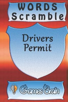 Book cover for word scramble Drivers Permit games brain