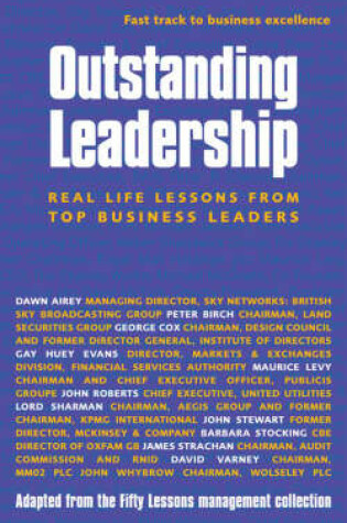 Cover of Outstanding Leadership