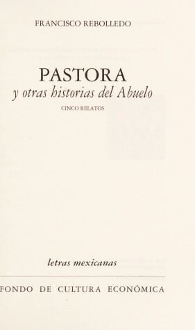 Cover of Pastora y Otras Historias del Abuelo