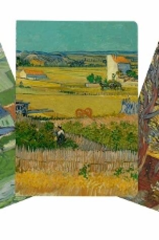 Cover of Van Gogh Landscapes Sewn Notebook Collection