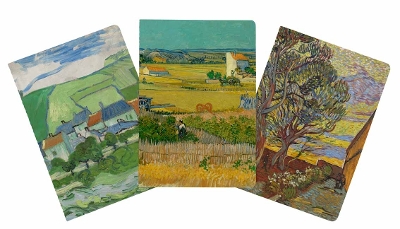 Book cover for Van Gogh Landscapes Sewn Notebook Collection