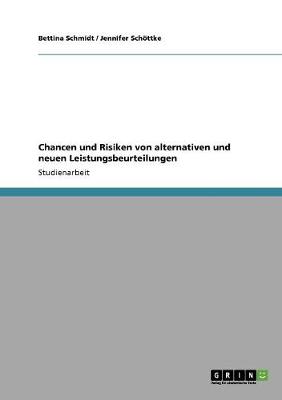 Book cover for Chancen und Risiken von alternativen und neuen Leistungsbeurteilungen