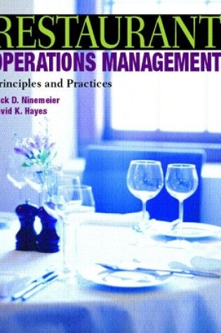Cover of Restaurant Operations Management