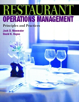 Book cover for Restaurant Operations Management