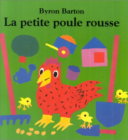Book cover for La petite poule rousse