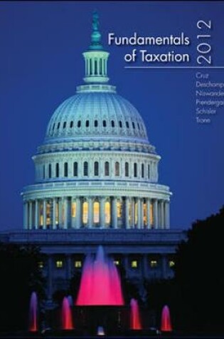 Cover of Fundamentals of Taxation 2012 Edition with Taxation Software