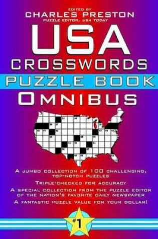 Cover of USA Crosswords Puzzle Book Omnibus