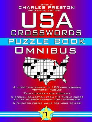 Book cover for USA Crosswords Puzzle Book Omnibus