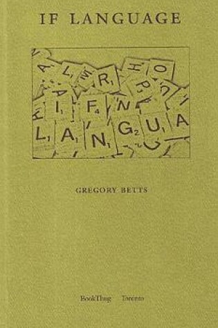 Cover of If Language