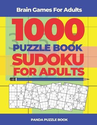 Book cover for Brain Games For Adults - 1000 Puzzle Book Sudoku for Adults