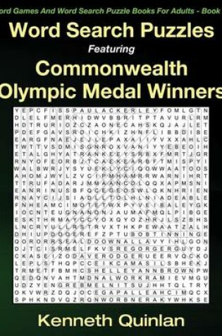 Cover of Word Search Puzzles Featuring Commonwealth Olympic Medal Winners